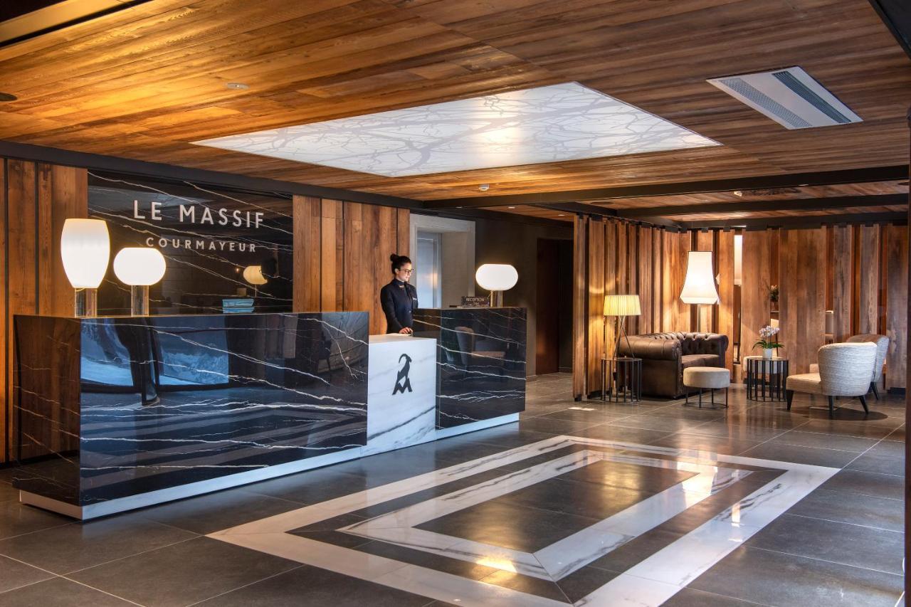 Le Massif Hotel & Lodge Courmayeur The Leading Hotels Of The World Exterior photo