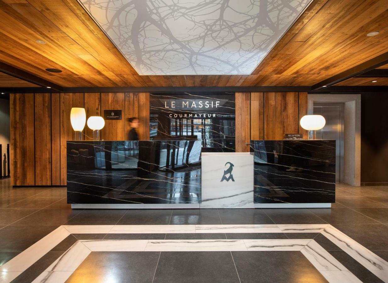 Le Massif Hotel & Lodge Courmayeur The Leading Hotels Of The World Exterior photo